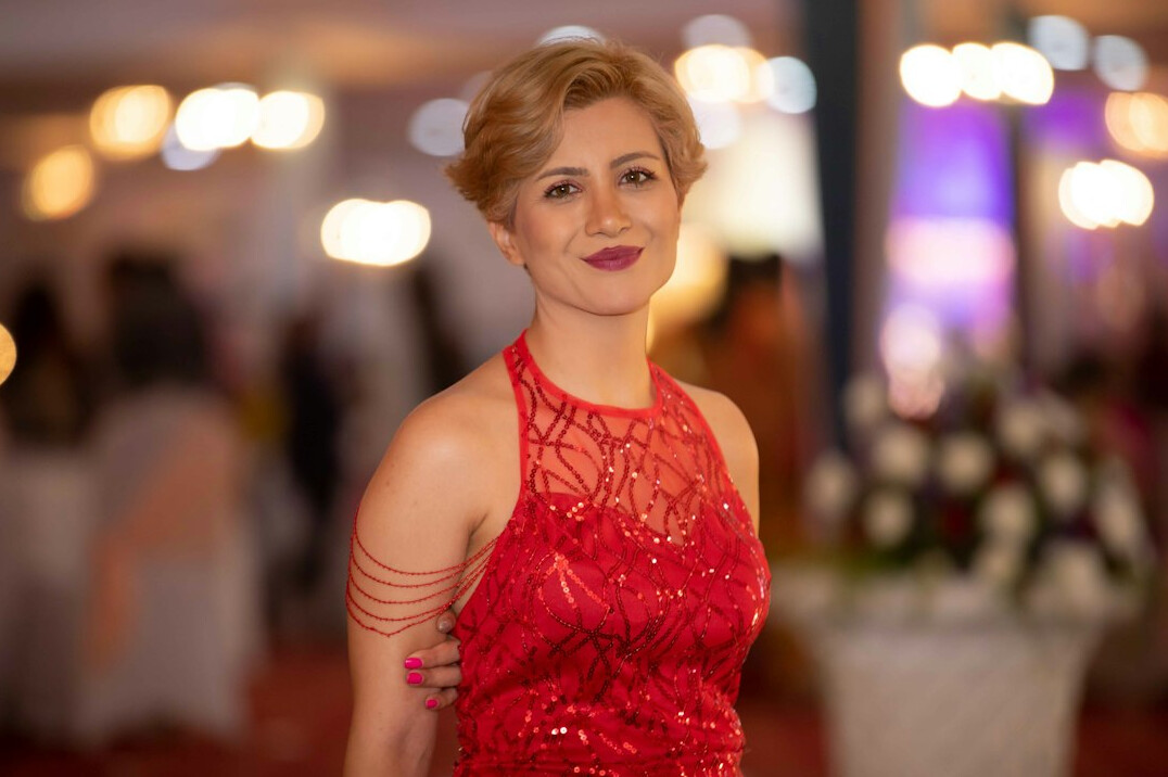 actress walking red carpet